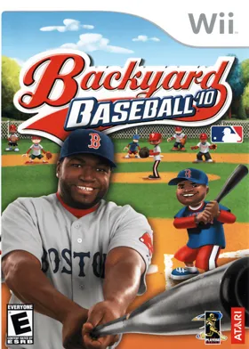 Backyard Baseball '10 box cover front